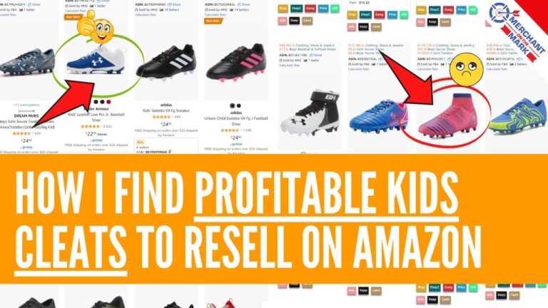 Finding Profitable Kids Cleats to Resell on Amazon Using Retail Arbitrage